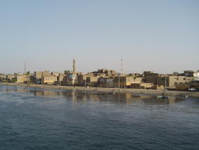 varend op de Nijl richting Edfu